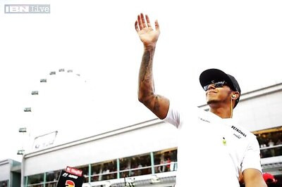 Lewis Hamilton fastest in second practice for Korean Grand Prix