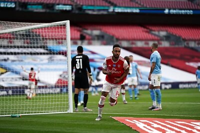 Pierre-Emerick Aubameyang Brace Fires Arsenal Past Manchester City into FA Cup Final