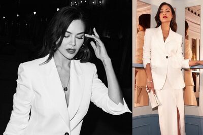 Esha Gupta's Formal White Outfit Is A Lesson In Power Dressing; See Latest Pictures