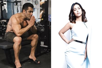 Hina Khan Takes Inspiration From Salman Khan, Channelises Her Inner Artiste During Quarantine