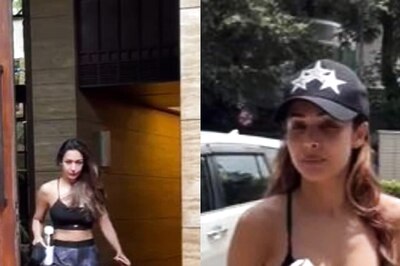 Malaika Arora Raises Temperature In Black Bralette As She Steps Out For Gym, Watch