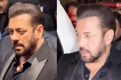 Salman Khan Made A Dashing Appearance In Black Suit At Sonakshi Sinha And Zaheer Iqbal's Reception