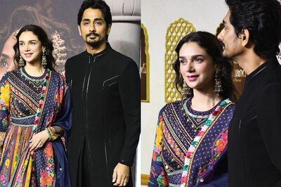 Aditi Rao Hydari Holds Fiance Siddharth Close, Poses With Him At Heeramandi Premiere | Watch Video