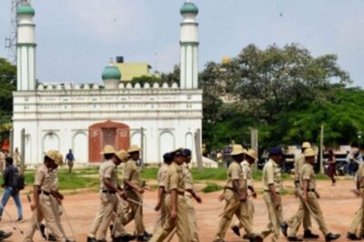 Bengaluru Idgah Maidan Turns Police Fortress After Supreme Court's No to Ganeshotsav