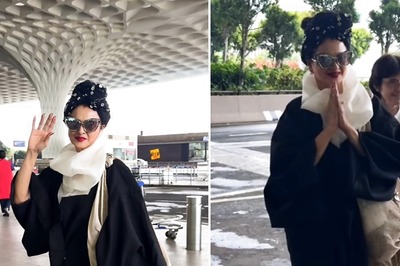 Watch: Rekha’s Airport Look Reminds Us She Is A Timeless Style Icon