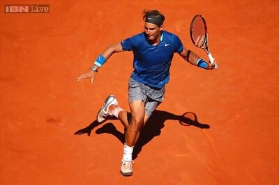 Nadal coasts past Berdych into Madrid semifinals