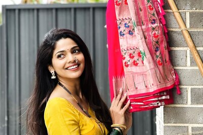 In Pics: Pooja Sawant And Siddhesh Chavan Celebrate First Gudi Padwa Together