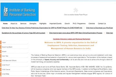 IBPS CWE PO/MT VII Preliminary Exam Scores Released at ibps.in; Mains Exam on November 26