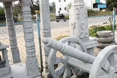 In Andhra Pradesh’s Chittoor, Variety Of Stone Carvings Available At Affordable Prices