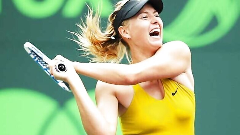 Maria Sharapova gets wake-up call to reach Miami quarters