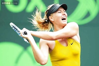Maria Sharapova gets wake-up call to reach Miami quarters