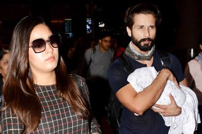 Shahid Kapoor Just Shared an Adorable Photo of His Daughter Misha