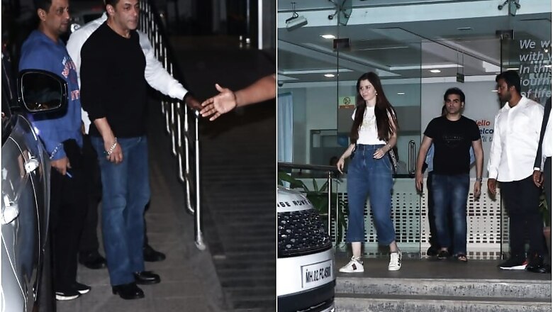 Salman Khan and Family Visits Sister Arpita in Hospital After Birth of Niece Ayat