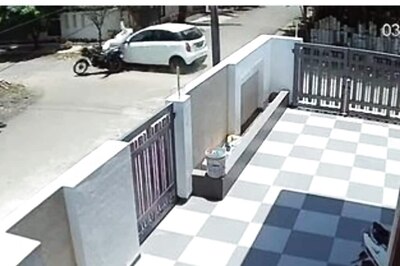 On Cam | 64-year-old Man Dies After Speeding Car Rams Into Bike In Maharashtra's Amravati