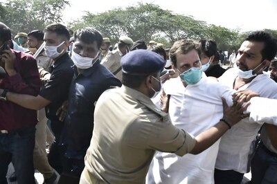 Union Minister Danve Says Rahul Gandhi Fell Down Due to Crowd in UP, Was Not Pushed by Police