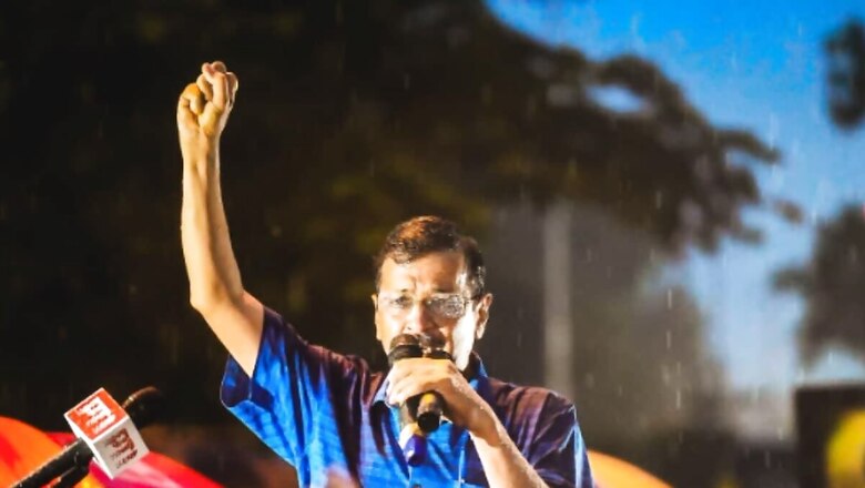 'Prison Couldn't Crush My Spirit': Arvind Kejriwal Walks Out Of Jail, Supporters Brave Rain To Greet Him