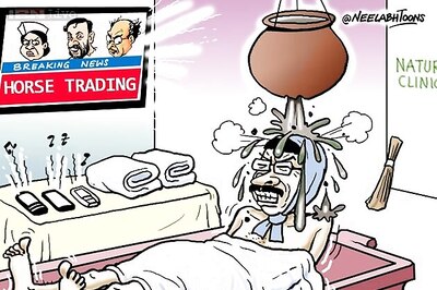 Cartoon of the day: AAP pratices horse trading?