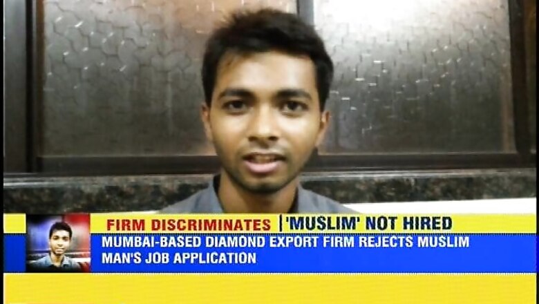 Mumbai-based diamond export company rejects man's job application for being Muslim