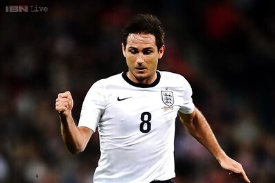 Frank Lampard named England's vice-captain for World Cup