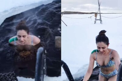 Rakul Preet Singh Slips Into Sexy Bikini in MINUS 15 Degrees, Takes A Dip in Ice Cold Water; Watch