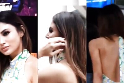 Mouni Roy Suffers Wardrobe Malfunction in Backless Dress, Rushes to Her Car | Watch