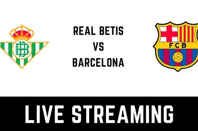 Real Betis vs Barcelona Live Streaming: When and Where to Watch La Liga 2022 Live Coverage on Live TV Online