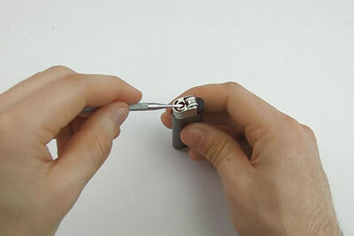How to Remove a Safety Band from a Bic Lighter