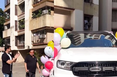 Watch: Shalin Bhanot Gifts Father A Super Cool Car