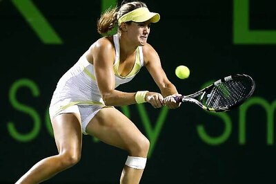 Eugenie Bouchard reaches quarters after Sam Stosur withdraws