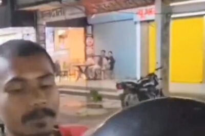 Man With Vegetable Cart Wears Helmet to Avoid Traffic Fine, Video Captures His Innocence