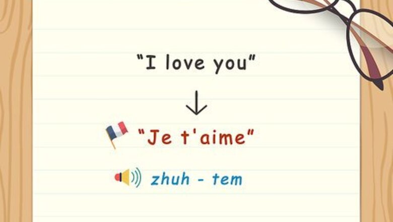 How to Say "I Love You" in French, German and Italian