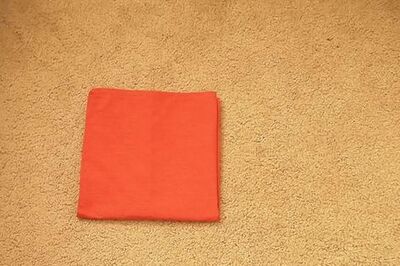 How to Fold a Napkin Into the Basic Silverware Pouch