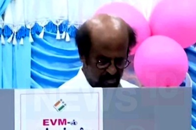 Rajinikanth MOBBED As He Steps Out To Cast His Vote For Lok Sabha Elections 2024; Watch Video