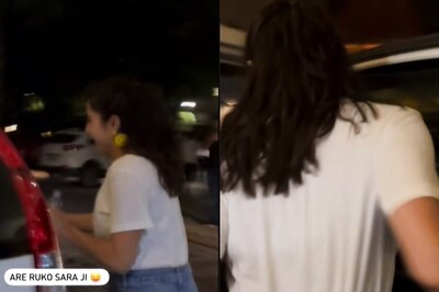 Sara Ali Khan Runs Away From Paparazzi, Closes Car Door on Them; Video Goes Viral