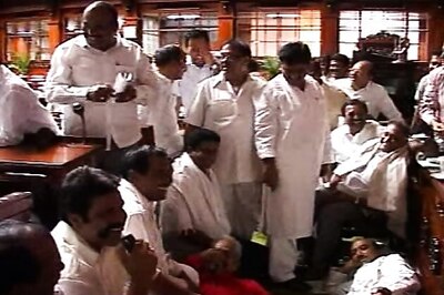 Oppn's sit-in ends, K'taka houses adjourned sine die