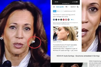 German Tech Firm Claims Kamala Harris’s Debate Earring Has ‘Striking Resemblance’ to Its Bluetooth Device