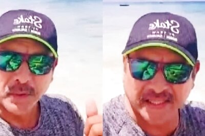 WATCH: Ravi Shastri Is Busy Soaking In Vitamin Sea Ahead Of India's Super 8 Game