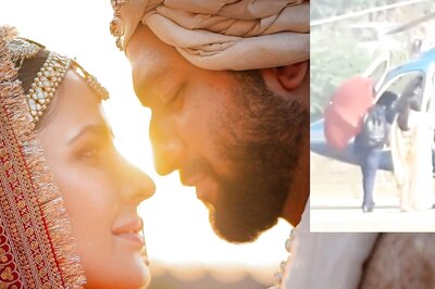 Newlyweds Katrina Kaif and Vicky Kaushal Fly Back to Mumbai in Chopper; Video Goes Viral