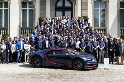Bugatti Sells 100th Chiron for Rs 22 Crore to a Middle-East Based Customer