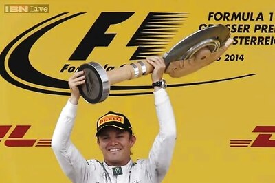 Mercedes' Nico Rosberg pips team-mate Hamilton to win Austrian GP