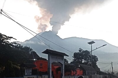 Volcano Erupts In Indonesia Spewing Ash Tower More Than Three Kms Into The Sky