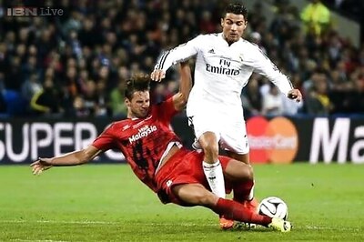 Real Madrid lift Super Cup thanks to Cristiano Ronaldo double