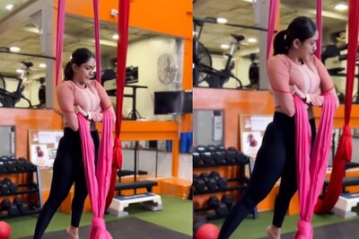 Mrunal Thakur’s Aerial Acrobatics Video Will Inspire You To Hit The Gym