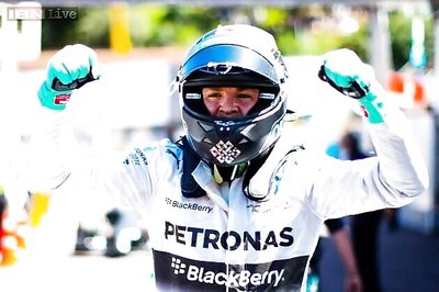 Rosberg holds off team-mate Hamilton to win Monaco Grand Prix