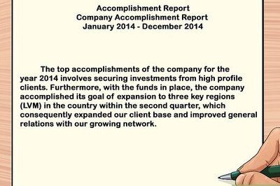 How to Write an Accomplishment Report