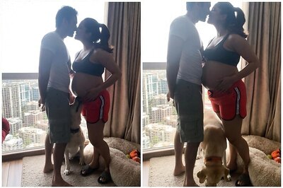 Kumkum Bhagya Actress Shikha Singh Flaunts Baby Bump in Cute Pics with Husband and Dog