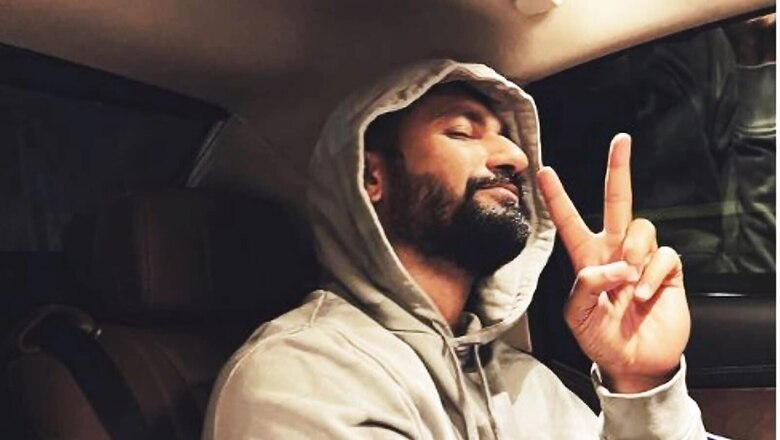 Vicky Kaushal Strikes an Adorable Pose as He Wraps a Schedule of His Film, See Pic