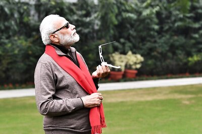 Modi's Photo in Pursuit of Solar Eclipse During 'Dense Cloud Cover' Gets Twitter Talking. Then, He Joins in
