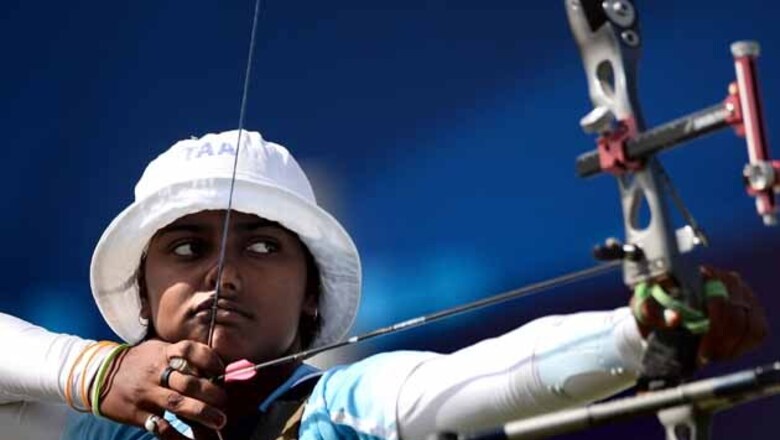 Archer Deepika Kumari aiming for bull's eye
