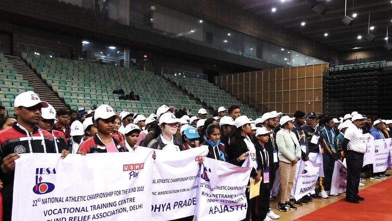 National Athletics Championship for the Blind Commences in Delhi